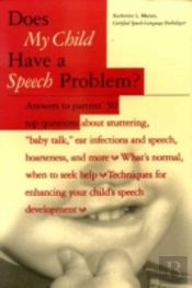 Does My Child Have A Speech Problem?