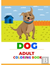 Dog Adult Coloring Book