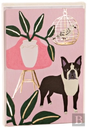 Dog + Bird Big Notecard Set