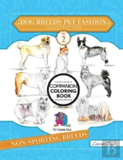 Dog Breeds Pet Fashion Illustration Encyclopedia Coloring Companion Book