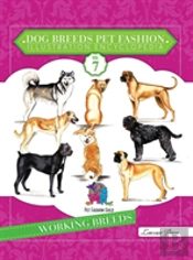 Dog Breeds Pet Fashion Illustration Encyclopedia