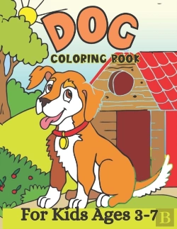 Bertrand.pt - Dog Coloring Book For Kids Ages 3-7