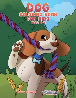 Bertrand.pt - Dog Coloring Book For Kids Ages 4-8