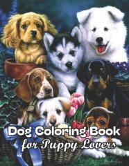 Dog Coloring Book For Puppy Lovers