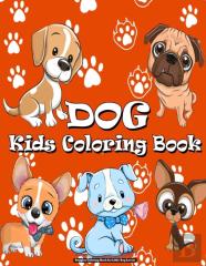 Doggies Coloring Book For Little Dog Lovers