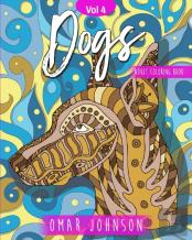 Dogs Adult Coloring Book Vol 4.
