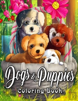 Bertrand.pt - Dogs And Puppies Coloring Book