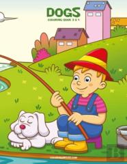 Dogs Coloring Book 3 & 4
