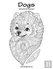 Dogs Coloring Book For Grown-Ups 2