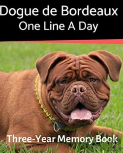 Bertrand.pt - Dogue De Bordeaux - One Line A Day: A Th