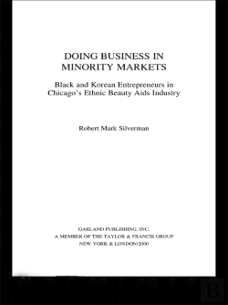 Bertrand.pt - Doing Business In Minority Markets