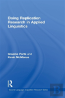 Doing Replication Research In Applied Linguistics
