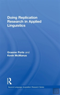 Bertrand.pt - Doing Replication Research In Applied Linguistics