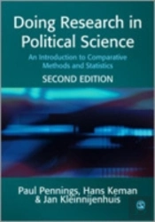 Doing Research In Political Science
