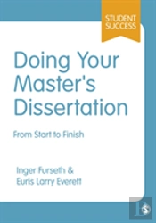 Doing Your Master'S Dissertation