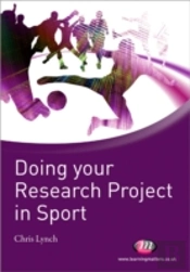 Doing Your Research Project In Sport