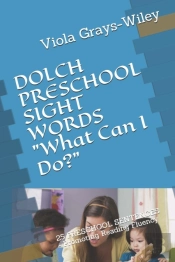 Dolch Preschool Sight Words What Can I Do?