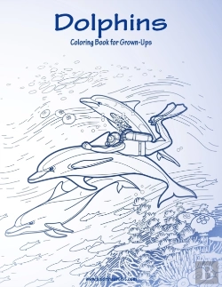 Bertrand.pt - Dolphins Coloring Book For Grown-Ups 1
