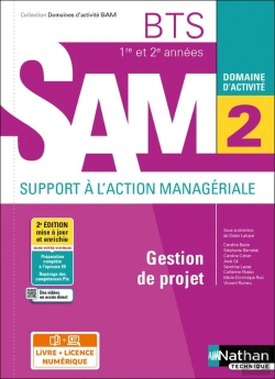 Bertrand.pt - Domaines D'Activités Gpme : Domaine D'Activité 2 : Gestion De Projet : Bts Sam 1re Et 2e Années (Édition 2021)