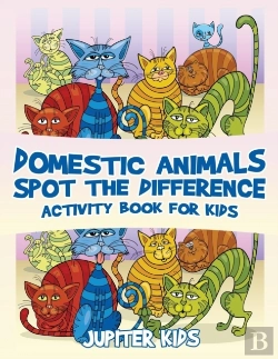 Bertrand.pt - Domestic Animals Spot The Difference Activity Book For Kids