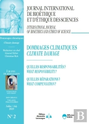 Dommages Climatiques-Jib Vol 30 N°2-2019 : Quelles Responsabilites ? Quelles Reparations ?