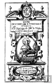 Don Du Corps De S. Thomas D'Aquin ; La Translation À La Ville De Tolose, 1628