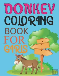 Bertrand.pt - Donkey Coloring Book For Girls
