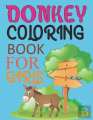 Donkey Coloring Book For Girls