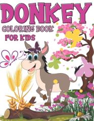 Donkey Coloring Book For Kids