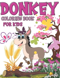 Bertrand.pt - Donkey Coloring Book For Kids