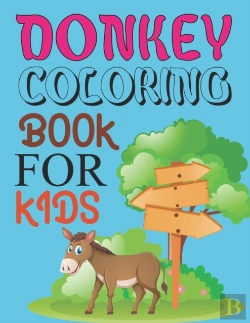 Bertrand.pt - Donkey Coloring Book For Kids