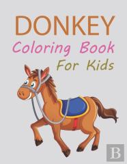 Donkey Coloring Book For Kids