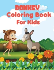 Donkey Coloring Book For Kids