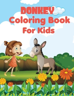 Bertrand.pt - Donkey Coloring Book For Kids