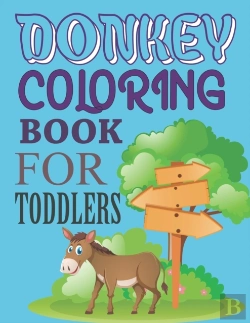 Bertrand.pt - Donkey Coloring Book For Toddlers