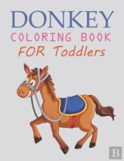 Bertrand.pt - Donkey Coloring Book For Toddlers
