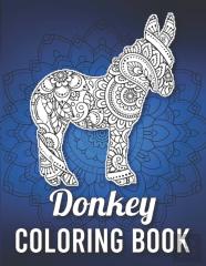 Donkey Coloring Book