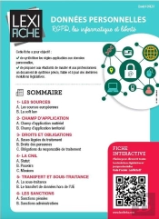 Données Personnelles ; Rgpd, Loi Informatique Et Libertés
