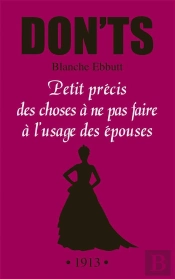 Don'Ts - Petit Precis Des Choses A Ne Pas Faire A L'Usage Des Femmes