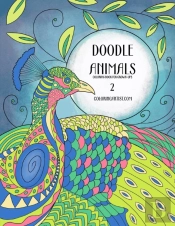Doodle Animals Coloring Book For Grown-U