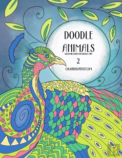 Bertrand.pt - Doodle Animals Coloring Book For Grown-U