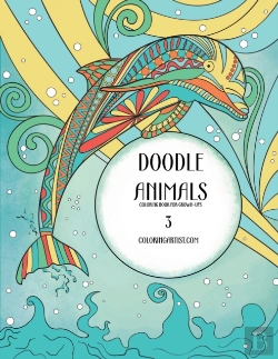 Bertrand.pt - Doodle Animals Coloring Book For Grown-U