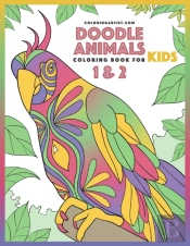 Doodle Animals Coloring Book For Kids 1
