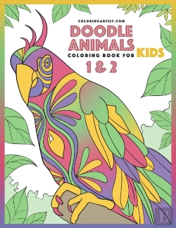 Bertrand.pt - Doodle Animals Coloring Book For Kids 1