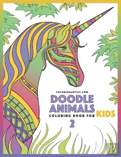 Bertrand.pt - Doodle Animals Coloring Book For Kids 2