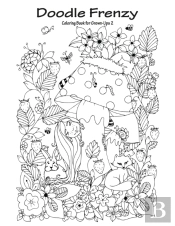 Doodle Frenzy Coloring Book For Grown-Up