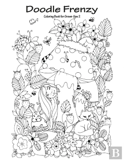 Bertrand.pt - Doodle Frenzy Coloring Book For Grown-Up