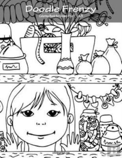 Bertrand.pt - Doodle Frenzy Coloring Book For Grown-Ups 1, 2 & 3