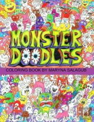 Doodle Monsters Coloring Book Paperback