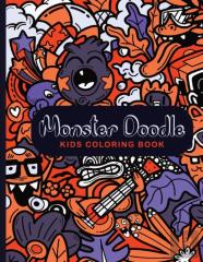 Doodle Monsters Kids Coloring Book